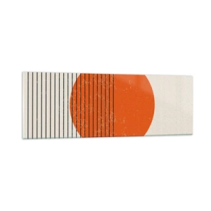 Impression sur verre - Image sur verre - Toujours le soleil - 90x30 cm