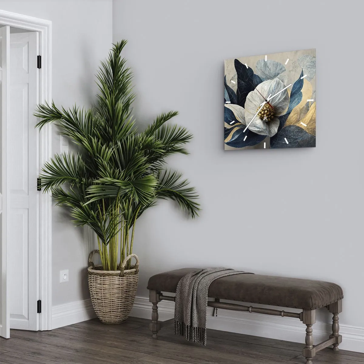 Horloge murale - Pendule murale - Il a un coeur d'or - 30x30 cm