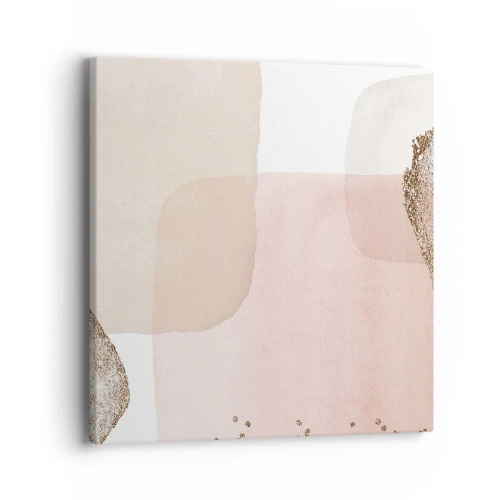 Impression sur toile - Image sur toile - Regard à travers la couleur - 40x40 cm