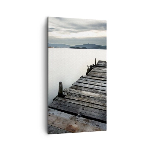 Impression sur toile - Image sur toile - Immergez-vous dans la paix - 45x80 cm