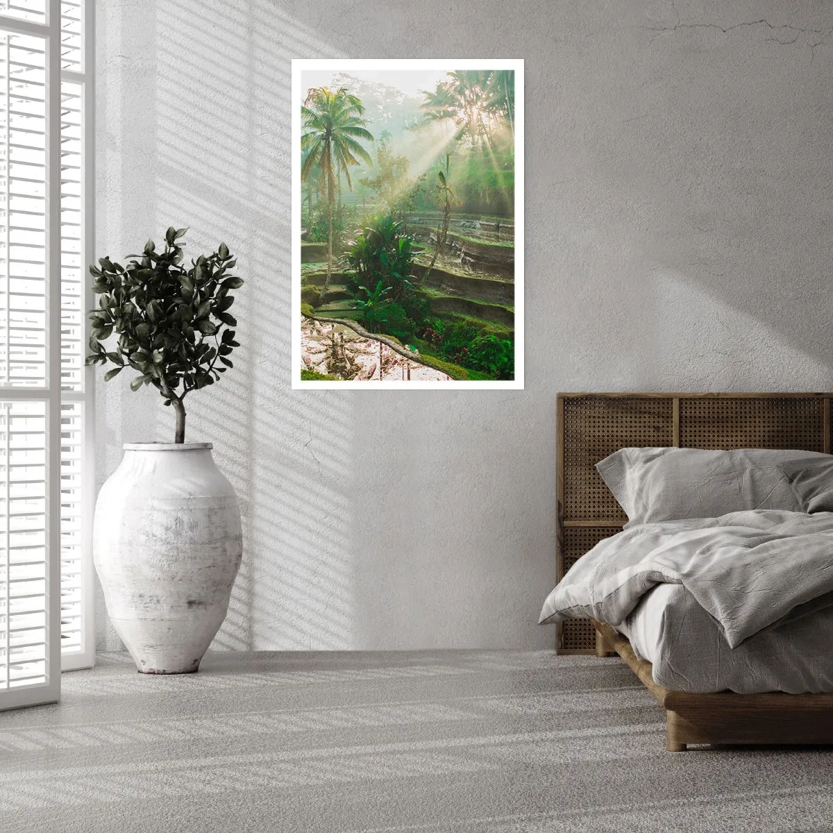 Affiche - Poster - Grandir au soleil - 40x50 cm