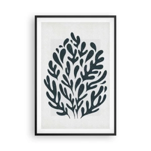 Affiche dans un cadre noir - Poster - Formes de la nature - 61x91 cm