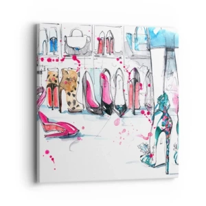 Impression sur toile - Image sur toile - Sésame, ouvre-toi - 40x40 cm