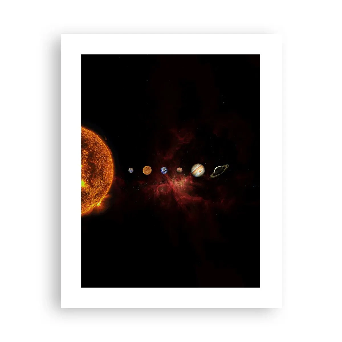 Affiche - Poster - Notre quartier - 40x50 cm