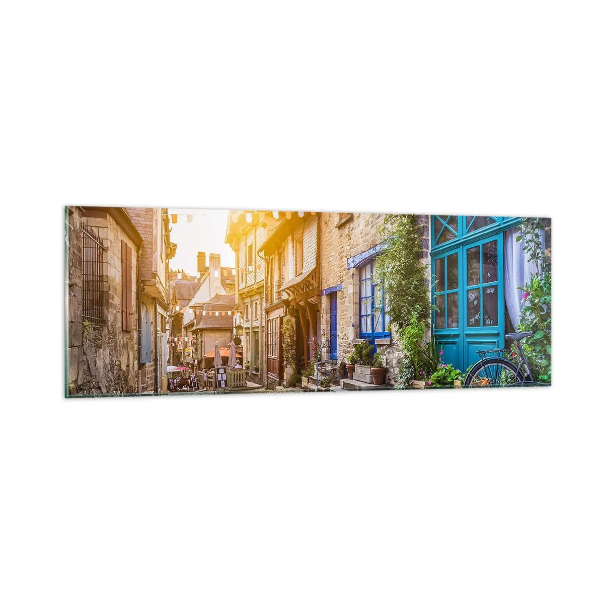 Impression sur verre - Image sur verre - Aux confins du monde - 90x30 cm