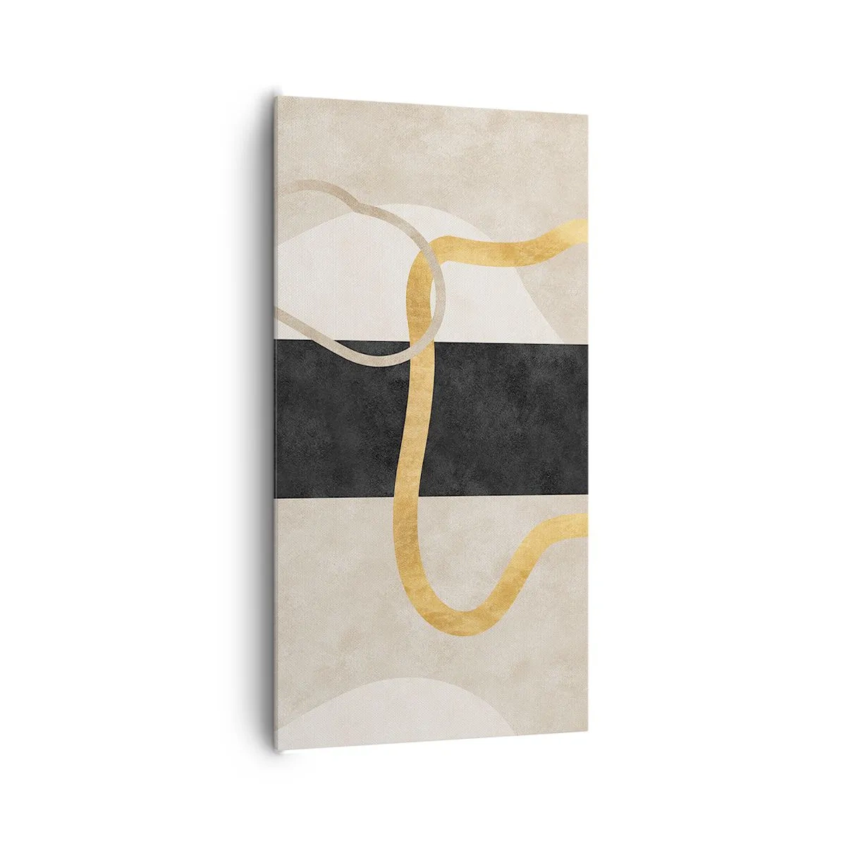 Impression sur toile - Image sur toile - Formes emmellées - 65x120 cm