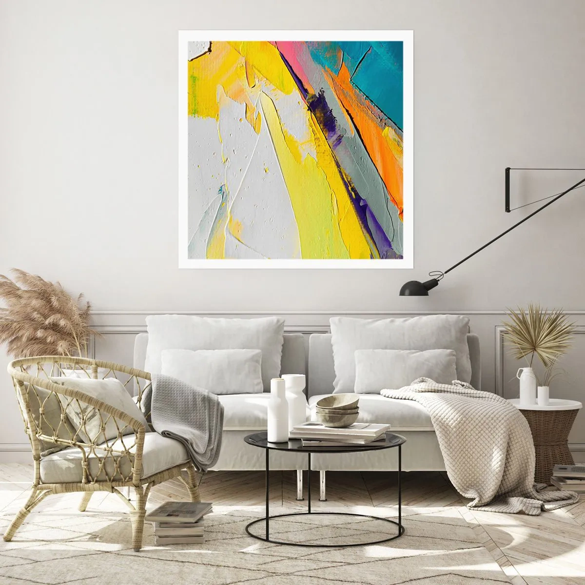 Affiche - Poster - Anatomie du monde - 30x30 cm