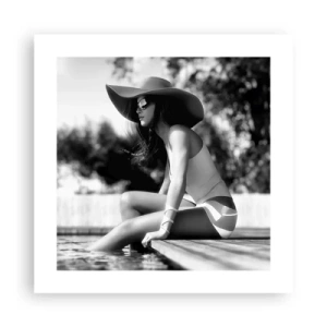 Affiche - Poster - Rêve d'été - 40x40 cm