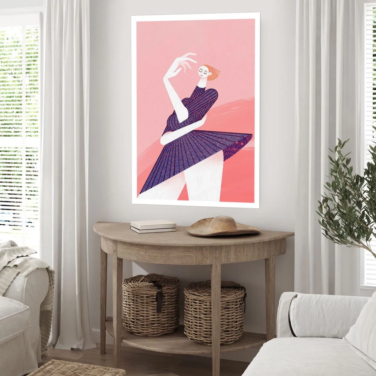 Affiche - Poster - Chaque pas de danse est une ceinture - 61x91 cm