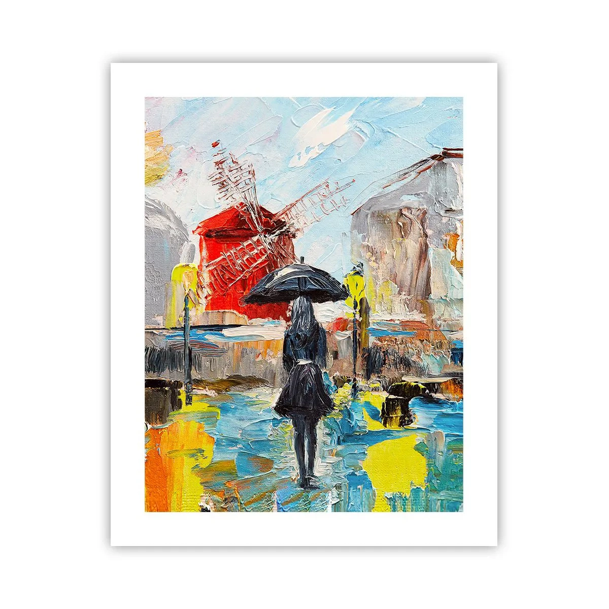 Affiche - Poster - Légende parisienne - 40x50 cm