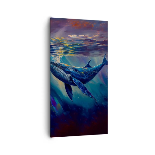 Impression sur toile - Image sur toile - Bienvenue dans mon monde - 65x120 cm