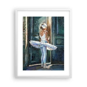 Affiche dans un cadre blanc - Poster - Avant le show - 40x50 cm