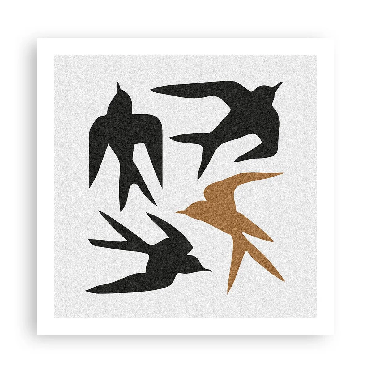 Affiche - Poster - Avaler du plaisir - 60x60 cm