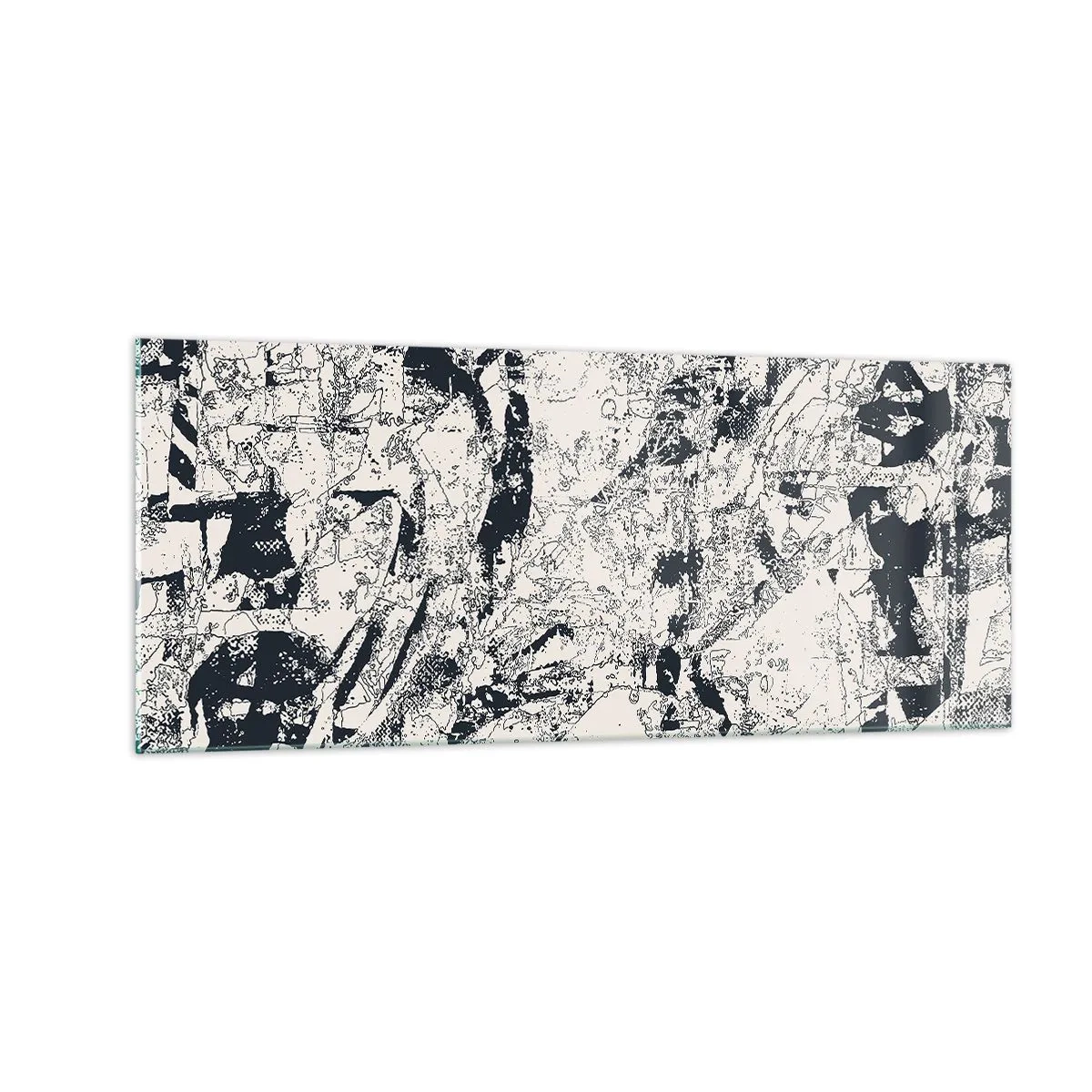 Impression sur verre - Image sur verre - Interpénétration des contraires - 100x40 cm