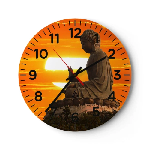 Horloge murale - Pendule murale - Aucune peur du monde - 30x30 cm
