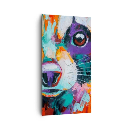 Impression sur toile - Image sur toile - Uniquement de belles émotions - 55x100 cm