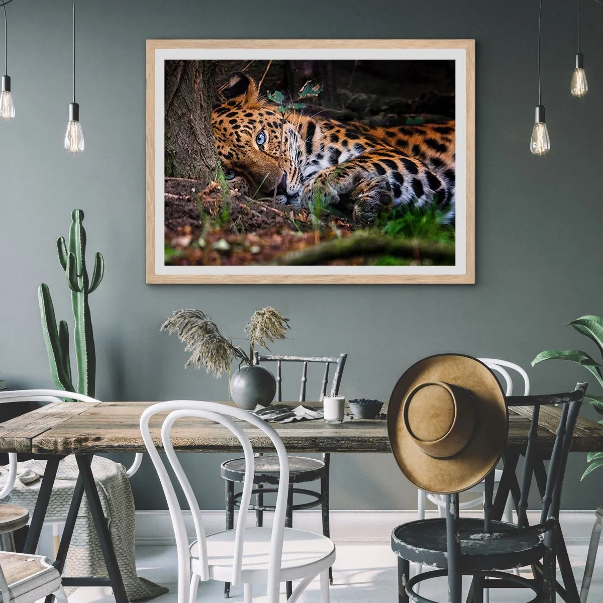 Affiche dans un chêne clair - Poster - Fais-moi confiance - 91x61 cm