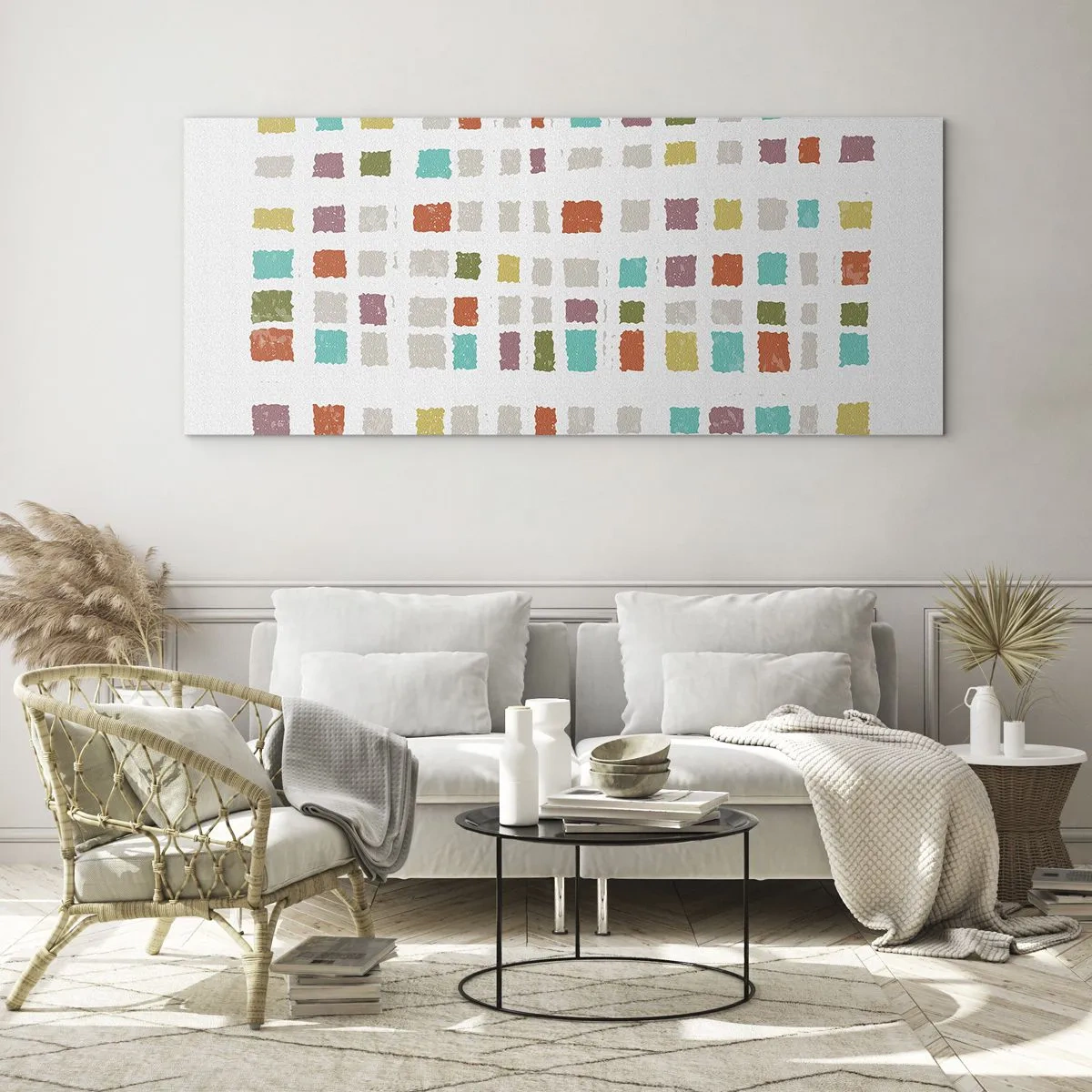 Impression sur verre - Image sur verre - Jeu inconnu - 90x30 cm