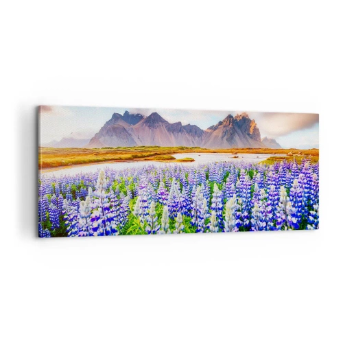Impression sur toile - Image sur toile - La force et l'austérité côtoient la douceur - 100x40 cm