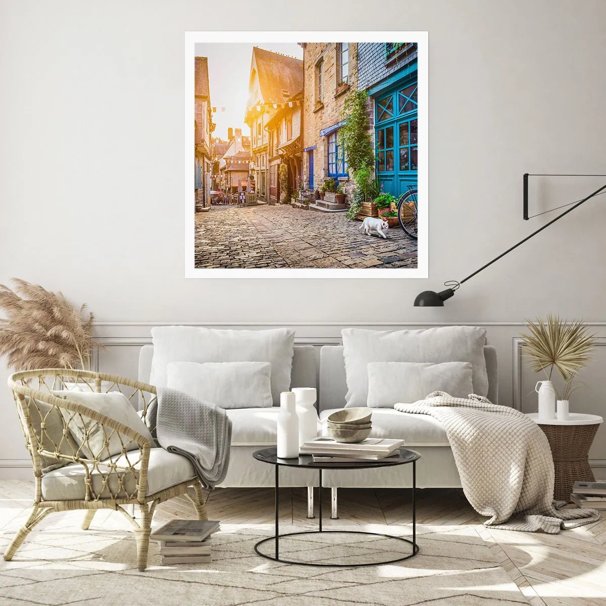 Affiche - Poster - Aux confins du monde - 60x60 cm