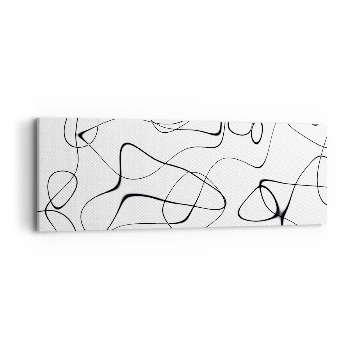 Impression sur toile - Image sur toile - Le chemin de la vie, les voies du hasard - 90x30 cm