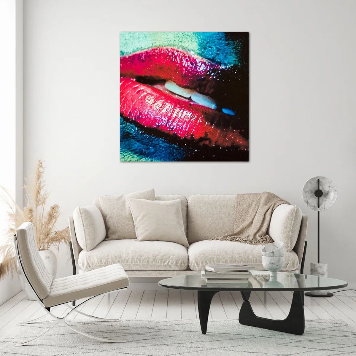 Impression sur verre - Image sur verre - Sensuel et dérangeant - 70x70 cm