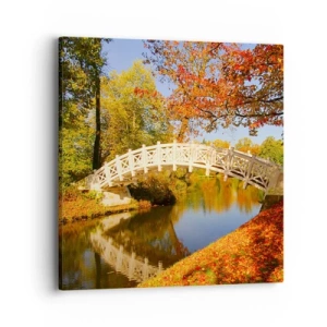 Impression sur toile - Image sur toile - Sur le pont blanc des soupirs - 40x40 cm