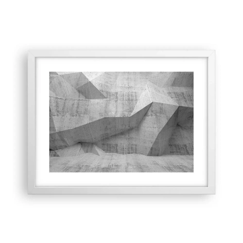 Affiche dans un cadre blanc - Poster - Un vrai challenge - 40x30 cm
