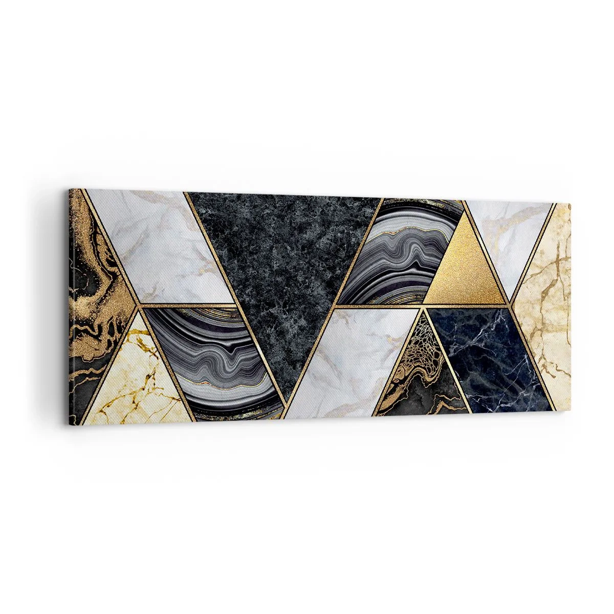 Impression sur toile - Image sur toile - Pierre après pierre - 100x40 cm