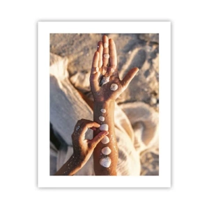 Affiche - Poster - La beauté à portée de main - 40x50 cm