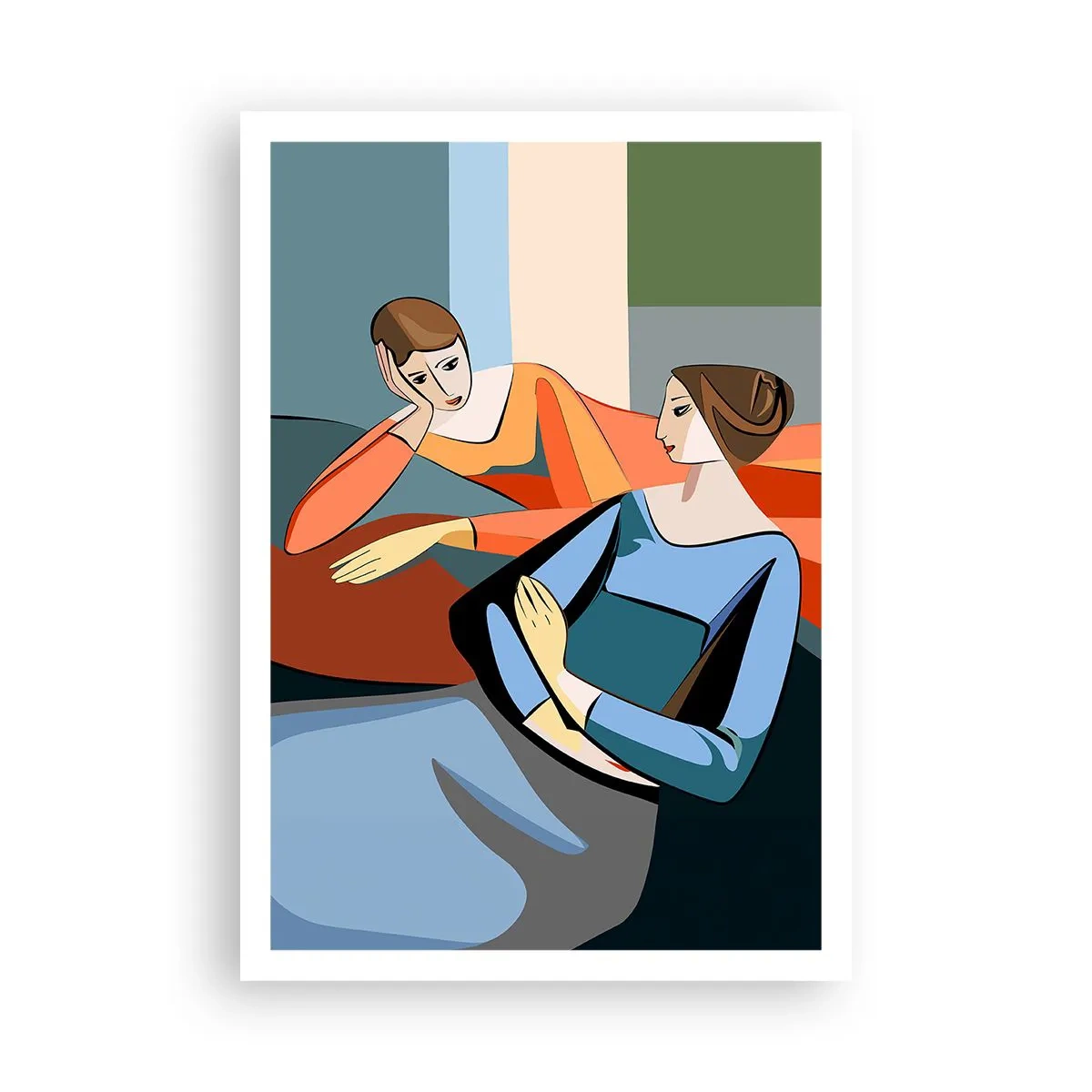 Affiche - Poster - Un moment de confiance - 70x100 cm