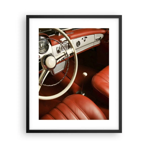 Affiche dans un cadre noir - Poster - Luxe de style vintage - 40x50 cm