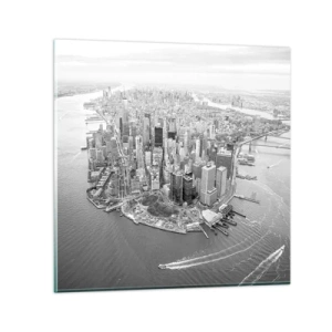 Impression sur verre - Image sur verre - Comment ne pas aimer ? - 40x40 cm