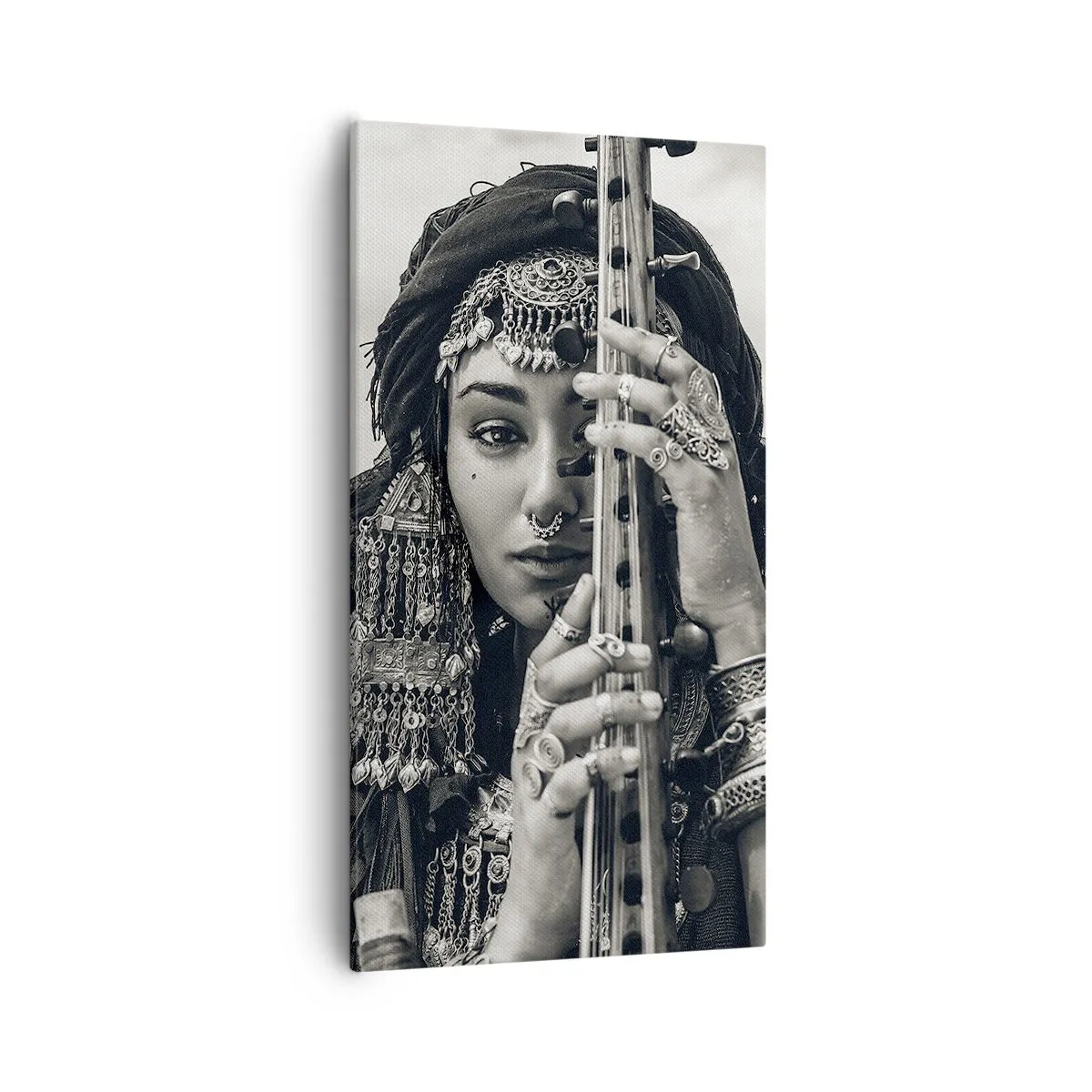 Impression sur toile - Image sur toile - Musique de l'Orient elle-même - 55x100 cm