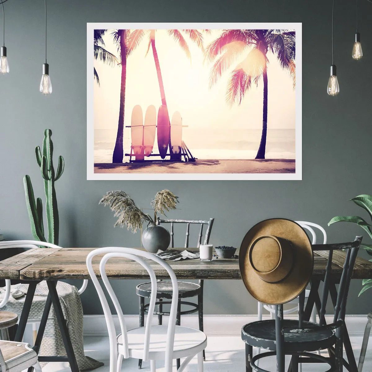 Affiche - Poster - Ca va être une journée magnifique - 50x40 cm