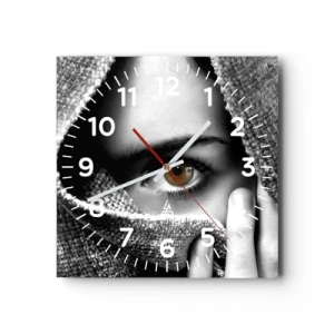Horloge murale - Pendule murale - Apprenez le secret - 40x40 cm