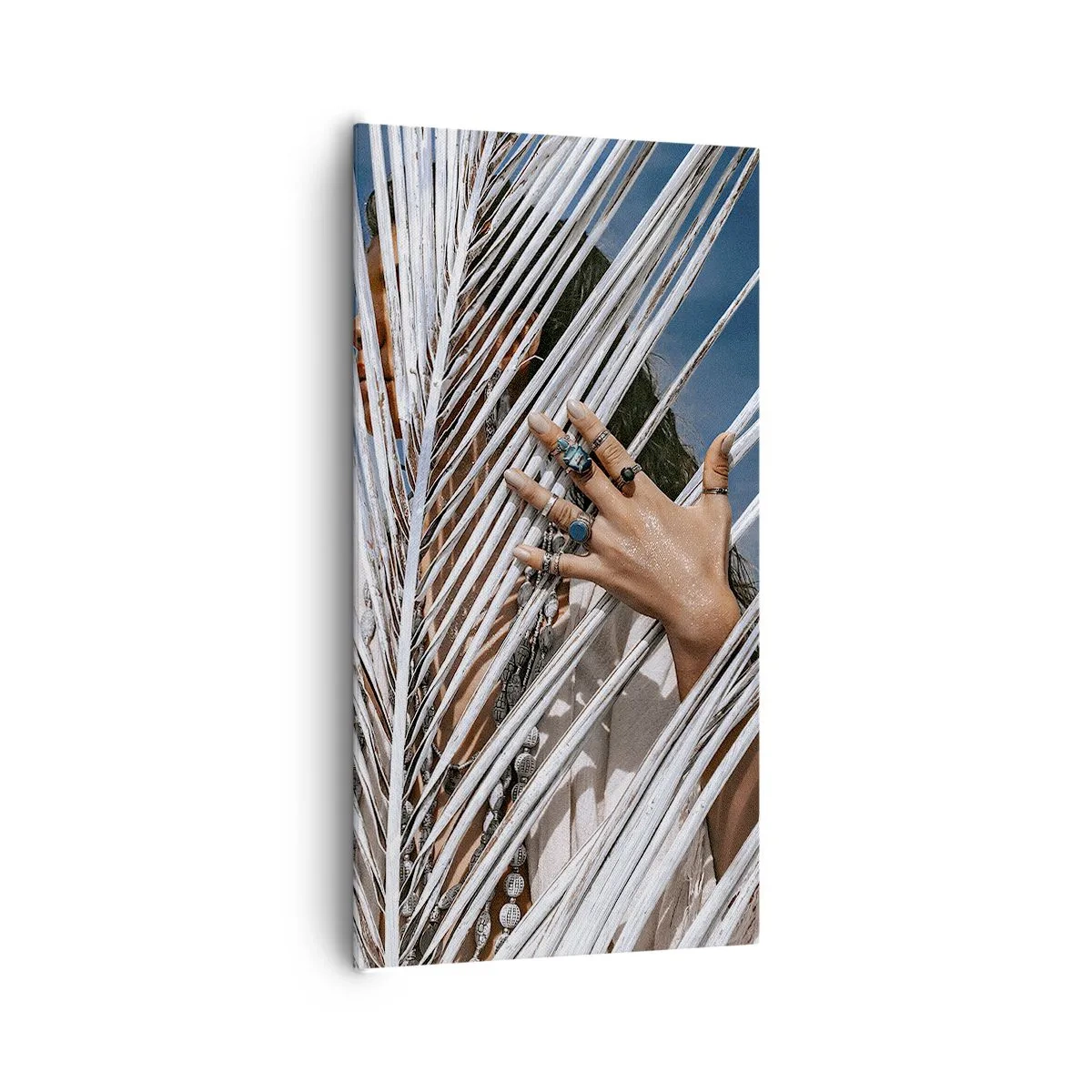 Impression sur toile - Image sur toile - Fille de chaman ? - 65x120 cm