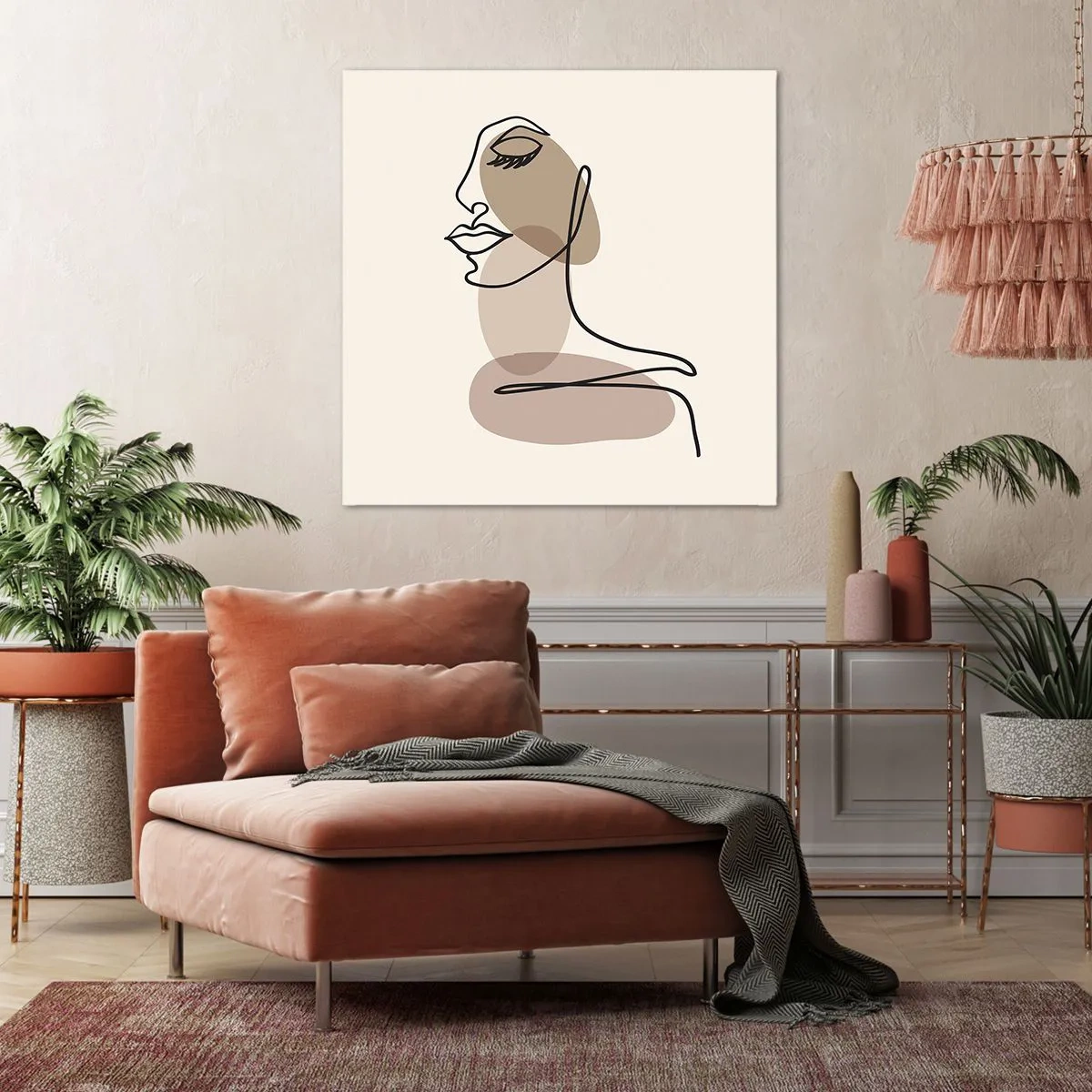 Impression sur toile - Image sur toile - S'écouter - 60x60 cm