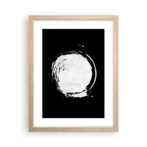 Affiche dans un chêne clair - Poster - Belle sortie - 30x40 cm