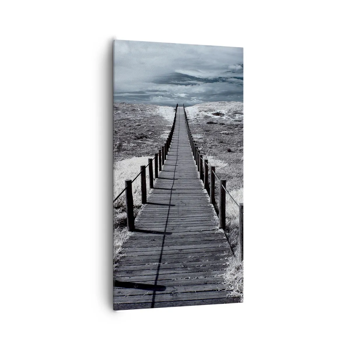 Impression sur toile - Image sur toile - Jusqu'au rivage - 65x120 cm