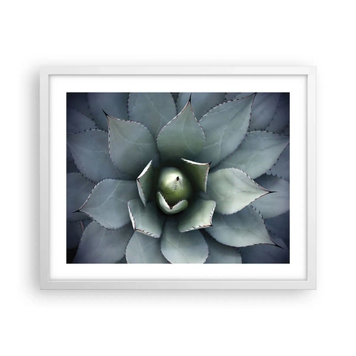 Affiche dans un cadre blanc - Poster - Wabi et observe - 50x40 cm