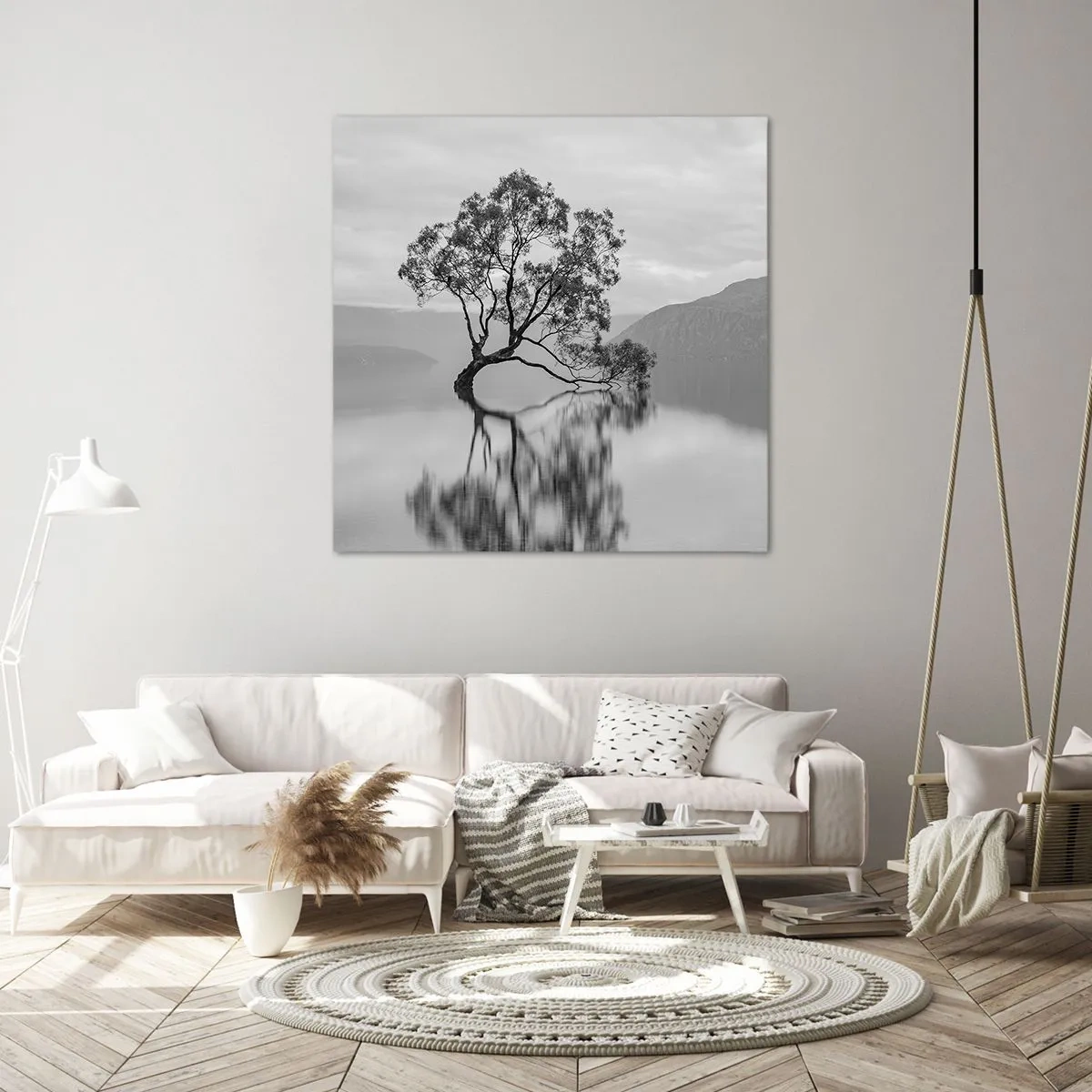 Impression sur toile - Image sur toile - Un tel pays existe - 50x50 cm