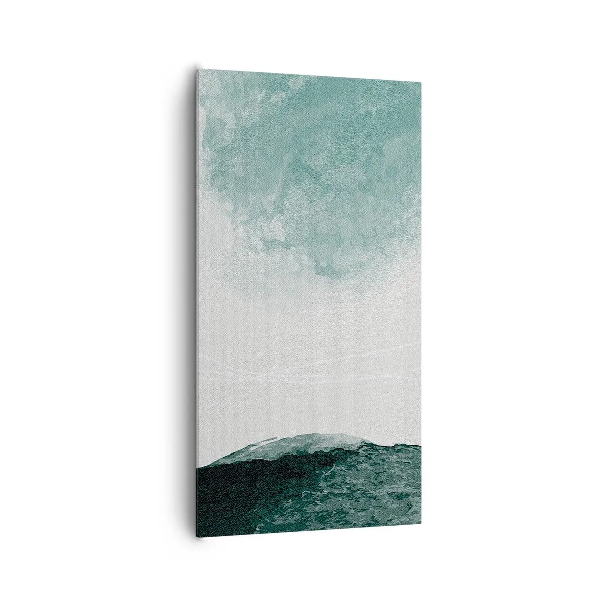 Impression sur toile - Image sur toile - Rencontre avec le brouillard - 65x120 cm