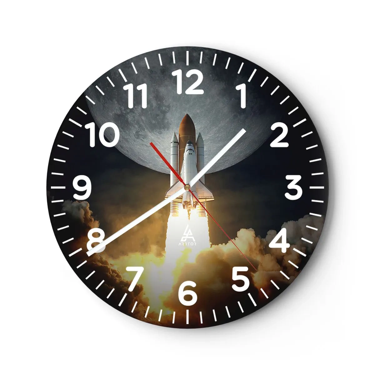 Horloge murale - Pendule murale - Le début d'une aventure surnaturelle - 30x30 cm