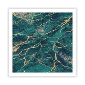 Affiche - Poster - Mine d'or - 60x60 cm