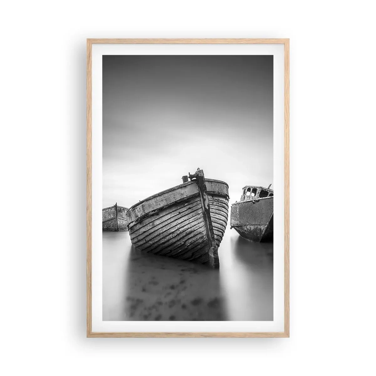 Affiche dans un chêne clair - Poster - Cùest déjà un souvenir... - 61x91 cm