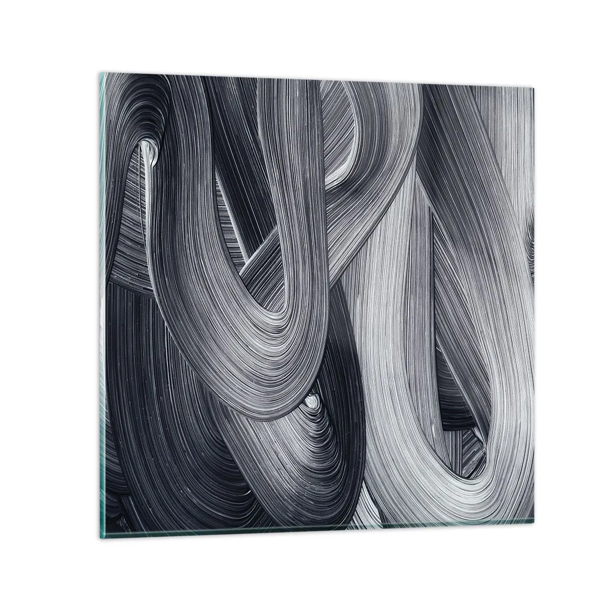 Impression sur verre - Image sur verre - La fluidité de la réalité - 60x60 cm