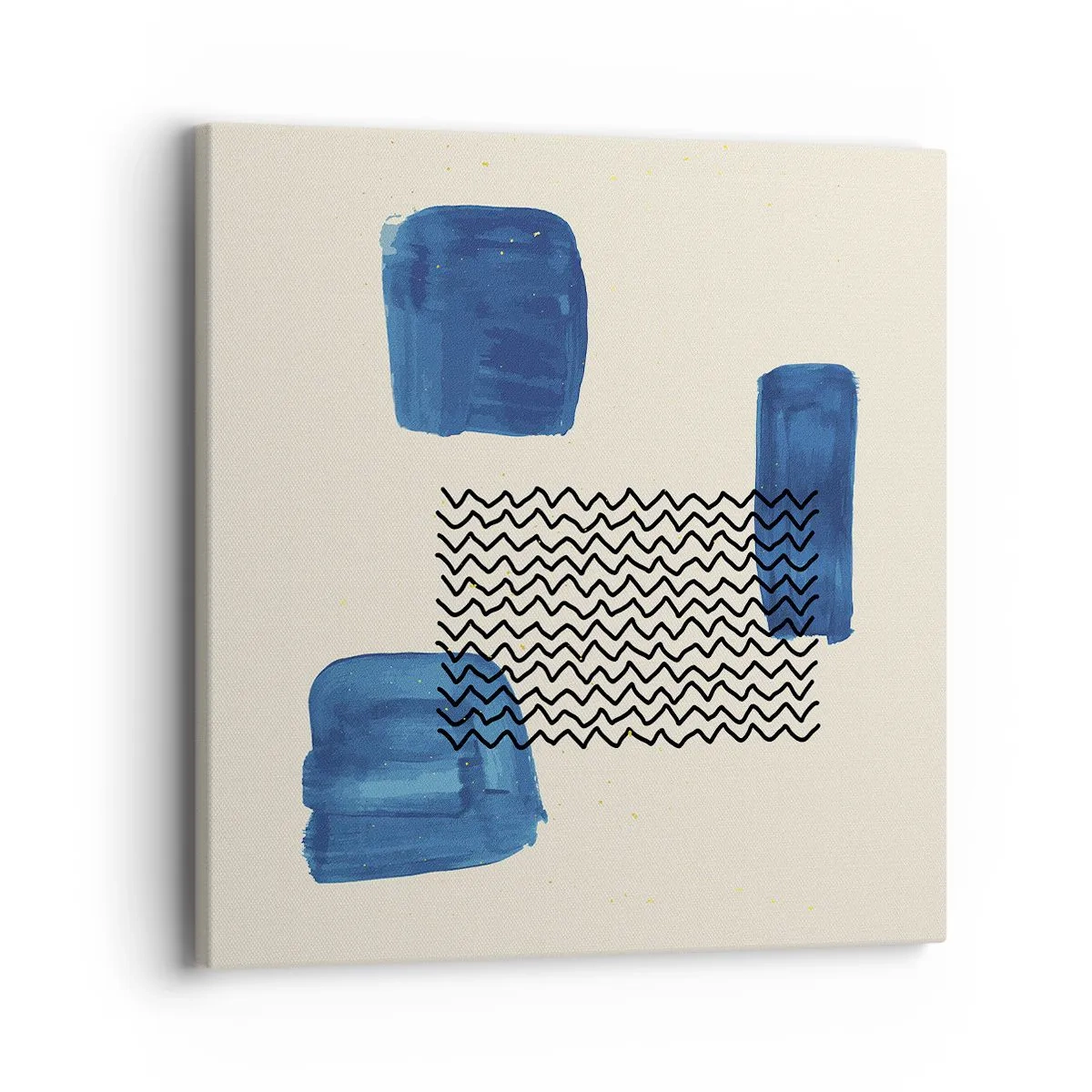 Impression sur toile - Image sur toile - Quatuor abstrait - 40x40 cm