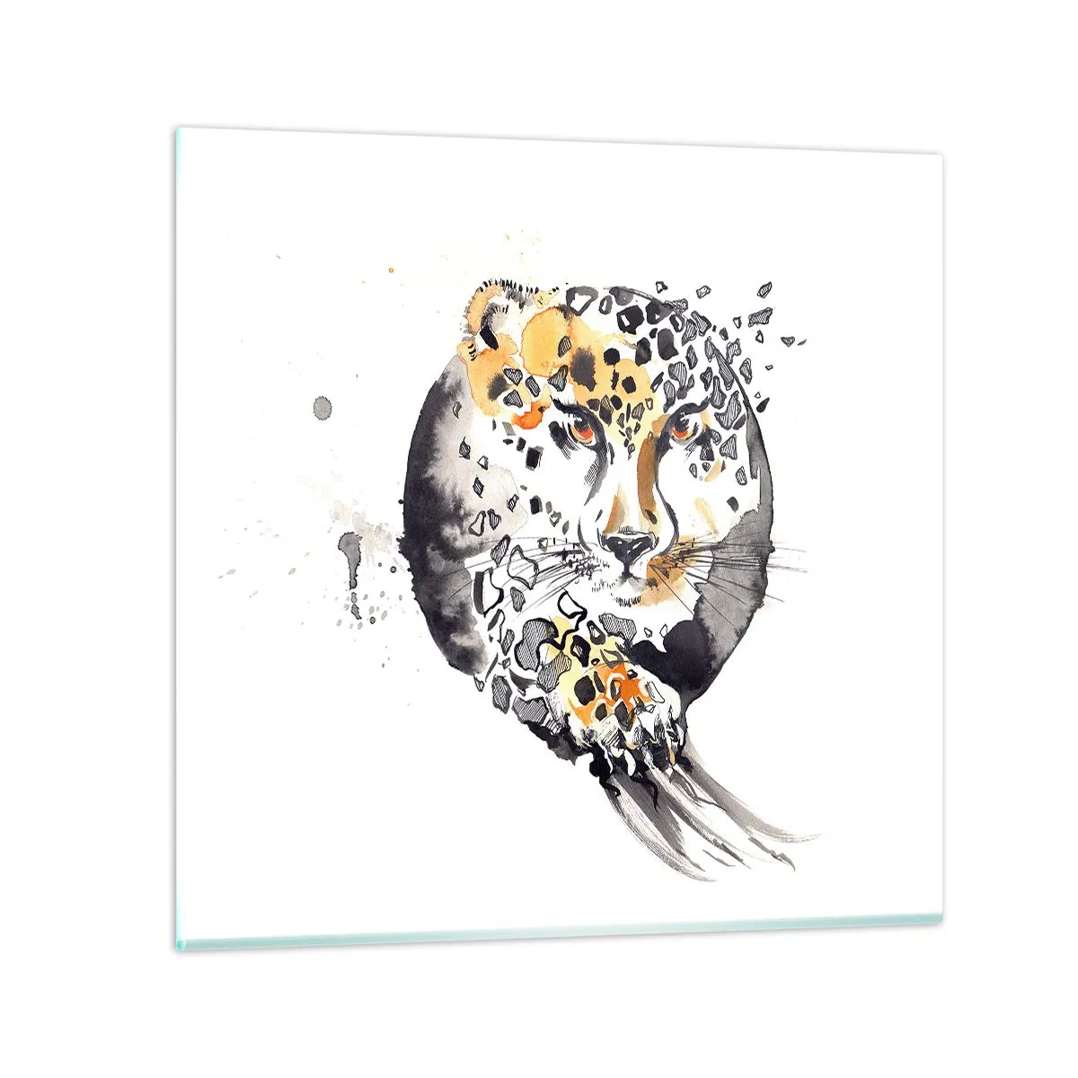 Impression sur verre - Image sur verre - Drapieżna uroda - 60x60 cm
