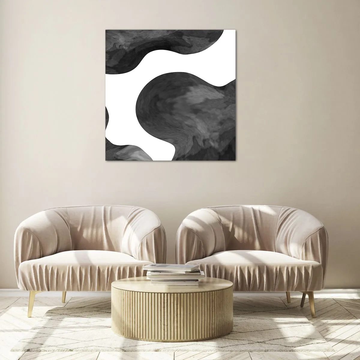 Impression sur verre - Image sur verre - La route du lait - 40x40 cm